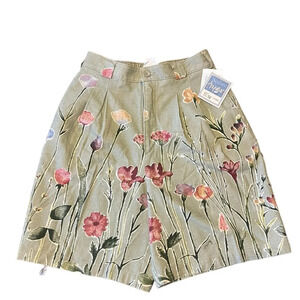 Gotcha Covered Any wear. Ez Walk Shorts Cotton High Rise Floral design